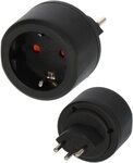 Brennenstuhl Reisestecker Schuko auf CH Steckertyp F (Schuko) auf J (CH)...