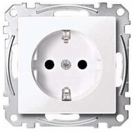 merten Klemmen Merten SCHUKO-Steckdose aws/gl MEG2300-0325