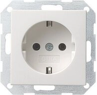 GIRA Lichtschalter GIRA Einsatz Schutzkontakt-Steckdose System 55, Standard 55, E2,
