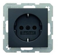 Berker Steckdose Berker Schuko-Steckd.anth/matt 47431606