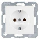 Berker Steckdose Berker SCHUKO-Steckdose pws/gl mit Steckklemmen 47438989