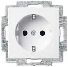 Busch-Jaeger Steckdose Busch-Jaeger SCHUKO Steckdosen-Einsatz alpinwei&szlig; 20...