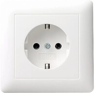 GIRA Lichtschalter GIRA Einsatz Schutzkontakt-Steckdose System 55, Standard 55, E2,