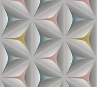 living walls Vliestapete Scandinavian, leicht strukturiert, Motiv, Retro, gemustert,
