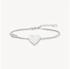 THOMAS SABO Perlenarmband Thomas Sabo Armband mit Herz A1486-051-14-L19,5V