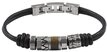 Fossil Armband Schmuck Geschenk Edelstahl Leder Armschmuck