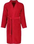 Vossen Unisex-Bademantel Dallas Kimono Velours, Kimono, 100% Baumwolle