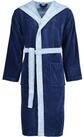 Vossen Unisex-Bademantel Poppy Kapuze Multifaser, Kapuze, 45% Polyester, 35% Viskose,