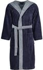 Vossen Unisex-Bademantel Poppy Kapuze Multifaser, Kapuze, 45% Polyester, 35% Viskose,