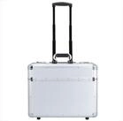 ALUMAXX Businesstasche Alumaxx 45122 Pilotenkoffer Trolley Omega Silber (1-tlg)