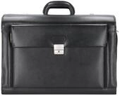 Alassio&reg; Aktentasche Pilotenkoffer Verona Leder schwarz