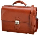 Alassio® Aktentasche Mocca, aus Leder Alassio® Aktentasche Mocca, aus Leder