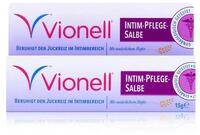 Vionell Deo-Stift Vionell Intim-Pflege-Salbe 15g - Beruhigt Juckreiz (1er Pack)