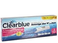 Clearblue Schwangerschaftstest Fr&uuml;htest digital mit Wochenbestimmung, 2 Stk.,...