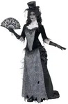 Smiffys Vampir-Kost&uuml;m Geisterstadt Lady, Schickes Kleid f&uuml;r Geister, Vampire oder