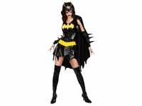 Rubies Kostüm Sexy Superhero Batgirl, Original lizenziertes Batman Kostüm aus den