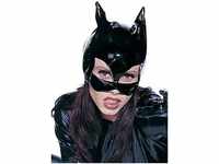 Leg Avenue Verkleidungsmaske Damen Vinyl Katzenmaske schwarz für Karneval und