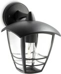 Philips Au&szlig;en-Wandleuchte myGarden Creek, 1x53W, h&auml;ngend, schwarz, ohne