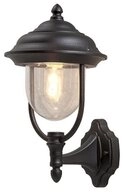 KONSTSMIDE LED Au&szlig;en-Wandleuchte 7223-750 Alu Wandleuchte PARMA schwarz...