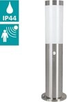 EGLO Sockelleuchte HELSINKI LED Wegelampe, Au&szlig;enleuchte, Bewegungsmelder, IP44,