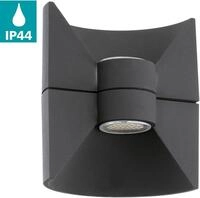 EGLO Wandleuchte REDONDO Wandlampe, Au&szlig;enlampe, Aluguss, Terasse, Garten, IP44,