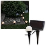 STAR TRADING LED Lichtleiste Best Season LED-Solarlichterkette Balls Combo 6-teilig