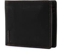 GreenLand Nature Geldb&ouml;rse Zip Wallet, aus echtem Leder braun