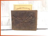 Greenburry Geldb&ouml;rse Vintage Geldb&ouml;rse Antiklederb&ouml;rse Adler Vogel braun
