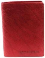 Bruno Banani Geldb&ouml;rse Wallet, aus echtem Leder rot