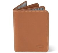 BRANCO Kartenetui A7 Ausweish&uuml;lle / Kreditkartenetui, Leder, Natur-Beige, Branco