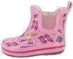 Beck Kleinkinder Gummistiefel Prinzessin Gummistiefel (wasserdichter Kurzstiefel aus