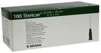 B. Braun Lanzetten STERICAN Kan&uuml;len 21 Gx4 4/5 0,8x120 mm, 100 St&uuml;ck, 21,00G,...