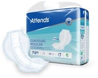 Attends GmbH Inkontinenz-Einlage Attends Contours Regular 7, 7 von 10, 112-St.,