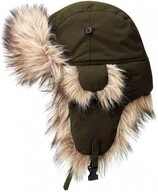 Fj&auml;llr&auml;ven Fellimitatm&uuml;tzen (Winter) Extra warm mit Schirm und Ohrenklappen