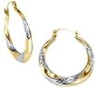 Firetti Paar Creolen Schmuck Geschenk Gold 375 Ohrschmuck Creole