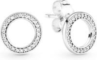 Pandora Paar Ohrstecker Pandora Funkelnder Kreis Ohrstecker 290585CZ Ohrstecker