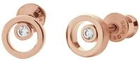 SKAGEN Paar Ohrstecker Schmuck Geschenk Edelstahl Ohrringe ELIN, mit Zirkonia (synth)