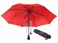 EuroSCHIRM® Taschenregenschirm light trek, kompakte Größe, mit Automatik und