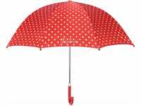 Playshoes Regenschirm Punkte rot (441767-ROT)