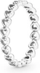 Pandora Fingerring Pandora Band of Hearts Ring 190980 Damenring
