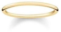 THOMAS SABO Fingerring TR2123-413-12 Ring Damen Klassik Eleganz Silber Gelbgold