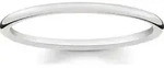 THOMAS SABO Fingerring Thomas Sabo Damen-Damenring silberfarben 56