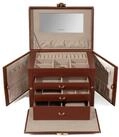 Friedrich23 Schmuckkasten / Uhrenbox aus Leder Cordoba XL