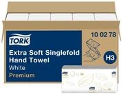 TORK Papierhandtuch TORK H3 Premium extraweiche ZZ-Handt&uuml;cher Wei&szlig; 2-lagig