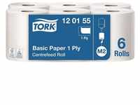 Tork Standard Papierwischtücher 1-lagig 120155 (6 Rollen)