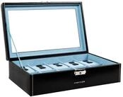 Friedrich23 Uhrenbox Bond mit Glasdeckel f&uuml;r 10 Uhren
