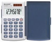 Sharp Taschenrechner Sharp EL-243 S Taschenrechner Wei&szlig;, Blau Display...
