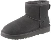 Winterboots UGG "Unisex, Classic Mini 2", Damen, Gr. 5 (36), grau, Veloursleder,