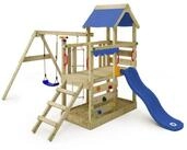 Wickey Spielturm TurboFlyer - Kletterger&uuml;st mit Rutsche & Schaukel f&uuml;r...