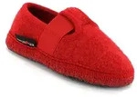 Haflinger Slipper Joschi Hausschuh mit Gummizug rot 24 EU